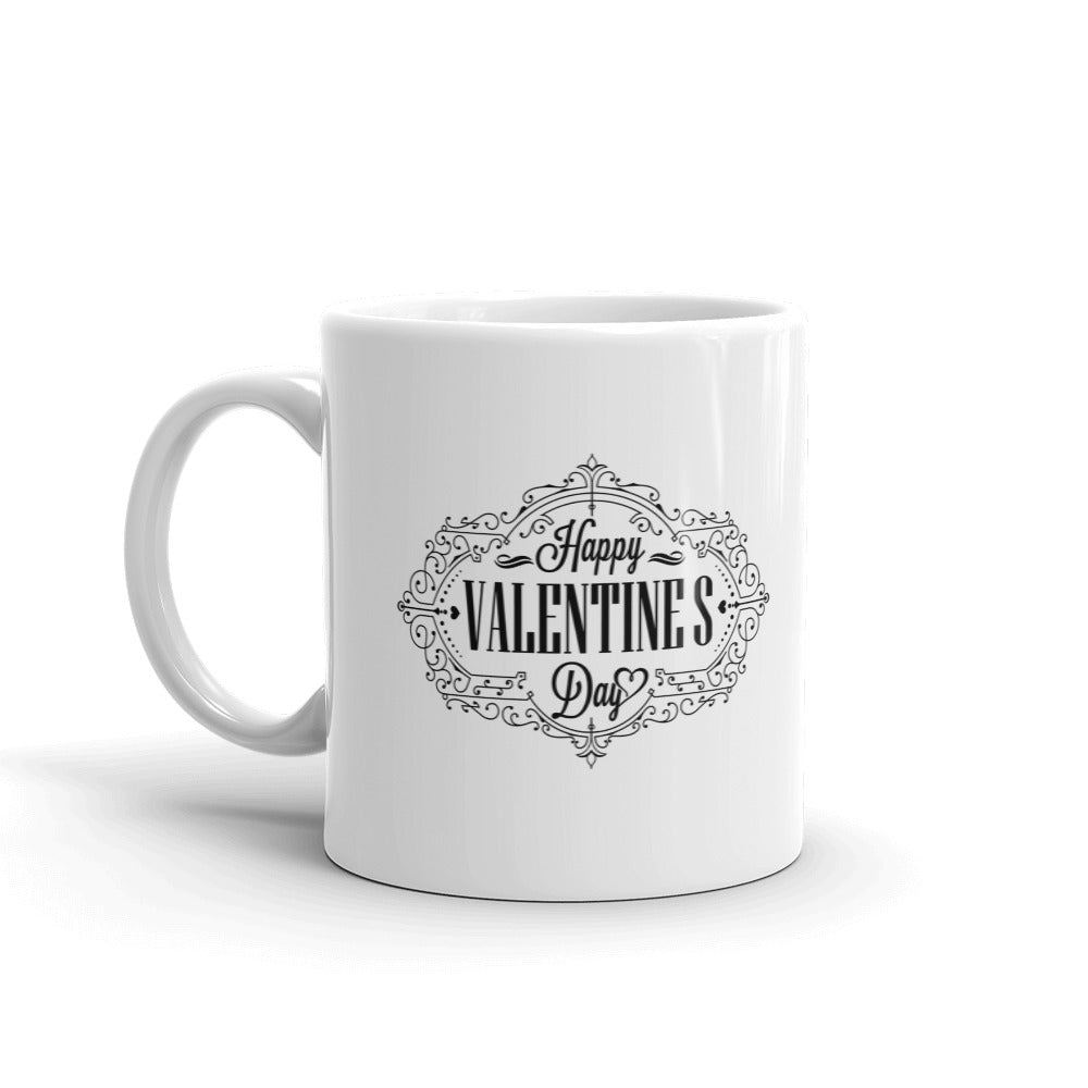 Happy Valentine Day Coffee Tea Cup Ceramic Mug Best Gift For Lovers