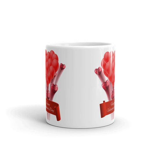 Happy Valentine Day Coffee Tea Cup Ceramic Mug Best Gift For Lovers