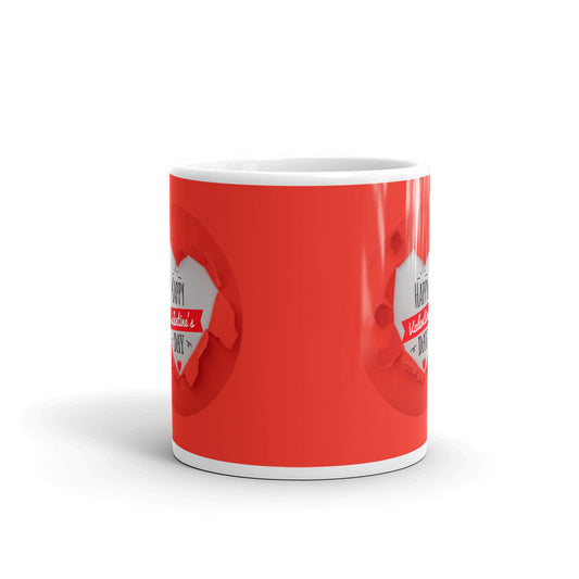 Happy Valentine Day Coffee Tea Cup Ceramic Mug Best Gift For Lovers