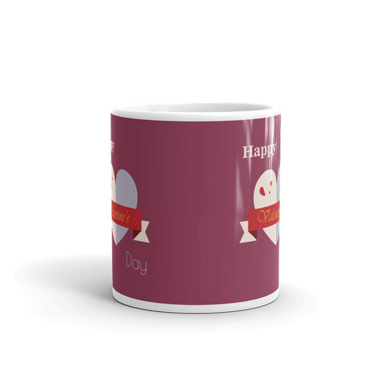 Happy Valentine Day Coffee Tea Cup Ceramic Mug Best Gift For Lovers