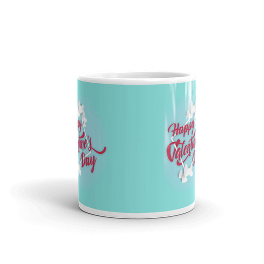 Happy Valentine Day Coffee Tea Cup Ceramic Mug Best Gift For Lovers