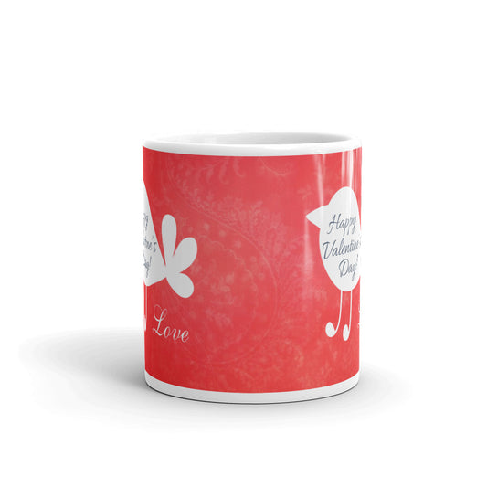 Happy Valentine Day Coffee Tea Cup Ceramic Mug Best Gift For Lovers