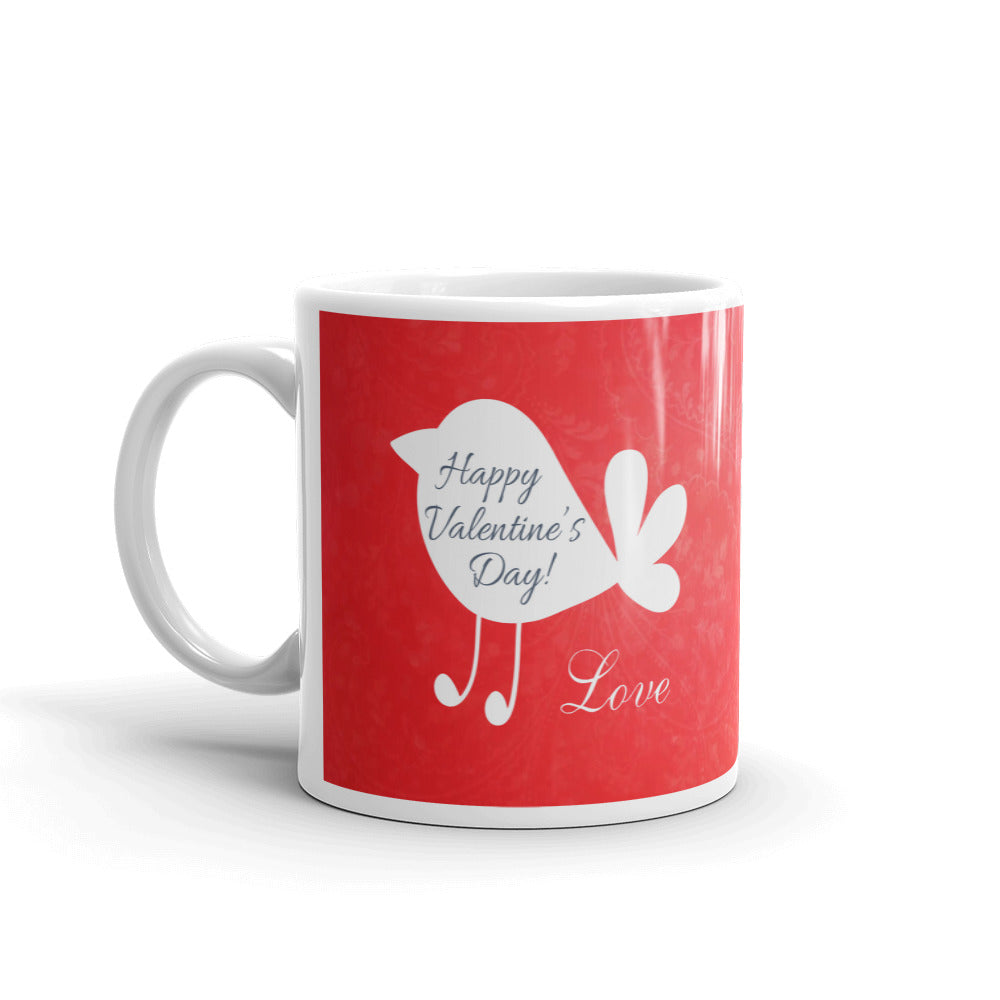 Happy Valentine Day Coffee Tea Cup Ceramic Mug Best Gift For Lovers