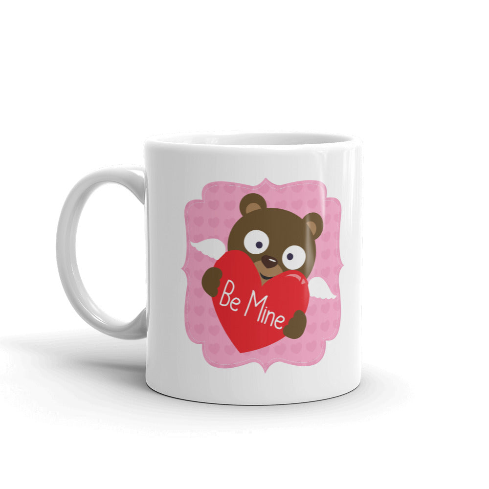 Be Mine Happy Valentine Day Coffee Tea Cup Ceramic Mug Best Gift For Lovers