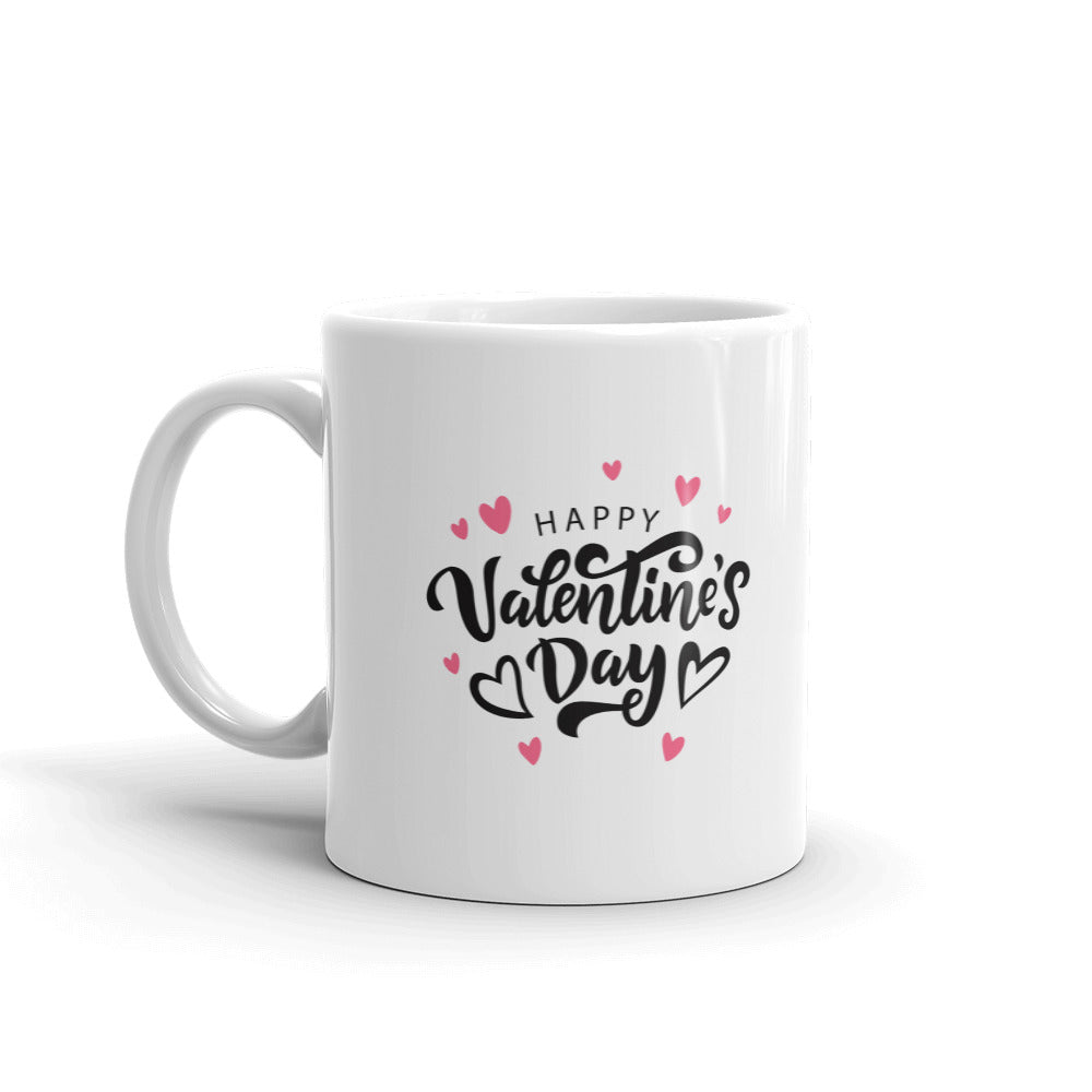 Happy Valentine Day Coffee Tea Cup Ceramic Mug Best Gift For Lovers