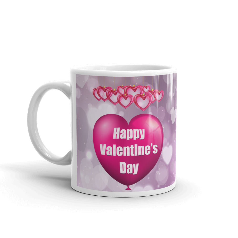 Happy Valentine Day Coffee Tea Cup Ceramic Mug Best Gift For Lovers