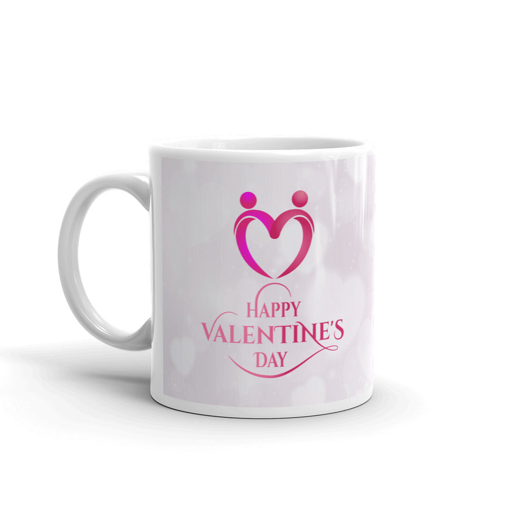 Happy Valentine Day Coffee Tea Cup Ceramic Mug Best Gift For Lovers