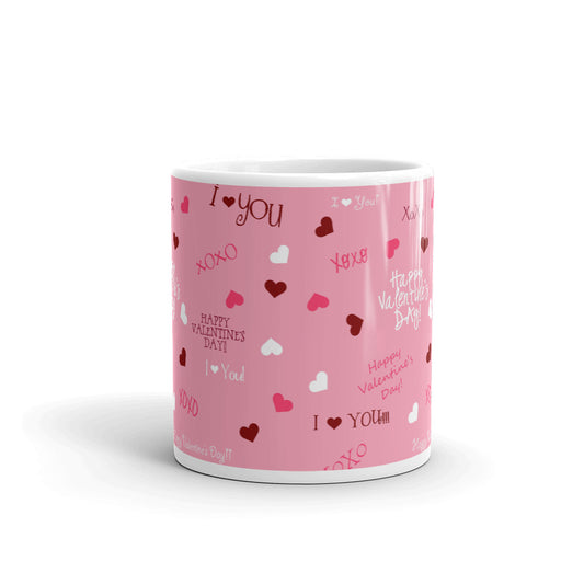 Happy Valentine Day Coffee Tea Cup Ceramic Mug Best Gift For Lovers