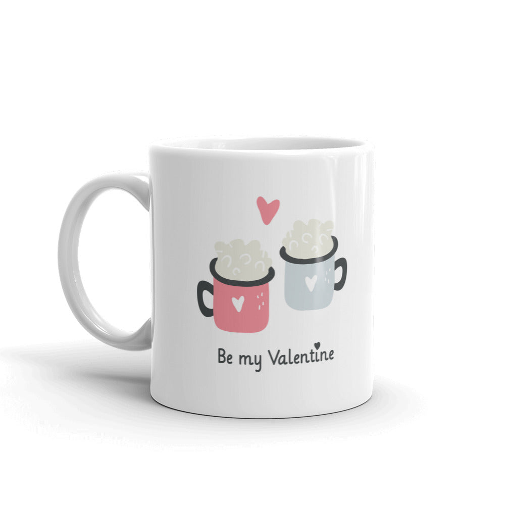 Be My Valentine Day Coffee Tea Cup Ceramic Mug Best Gift For Lovers