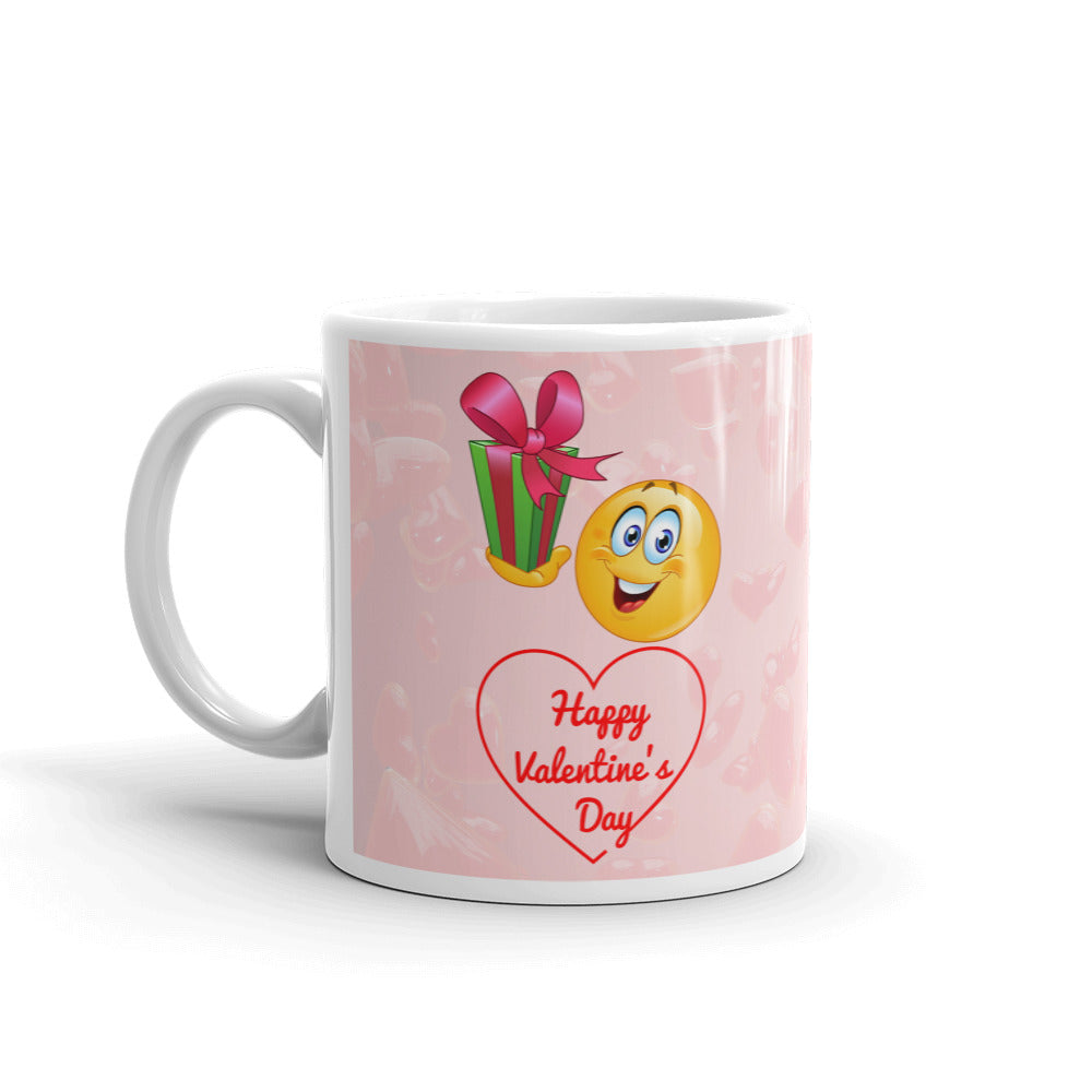 Happy Valentine Day Coffee Tea Cup Ceramic Mug Best Gift For Lovers