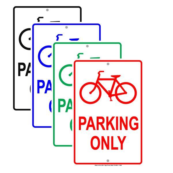 Bicycle Parking Signs