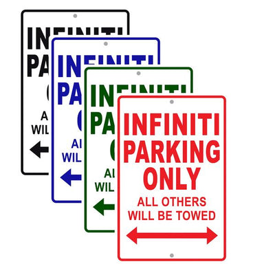 Infiniti Car Signs