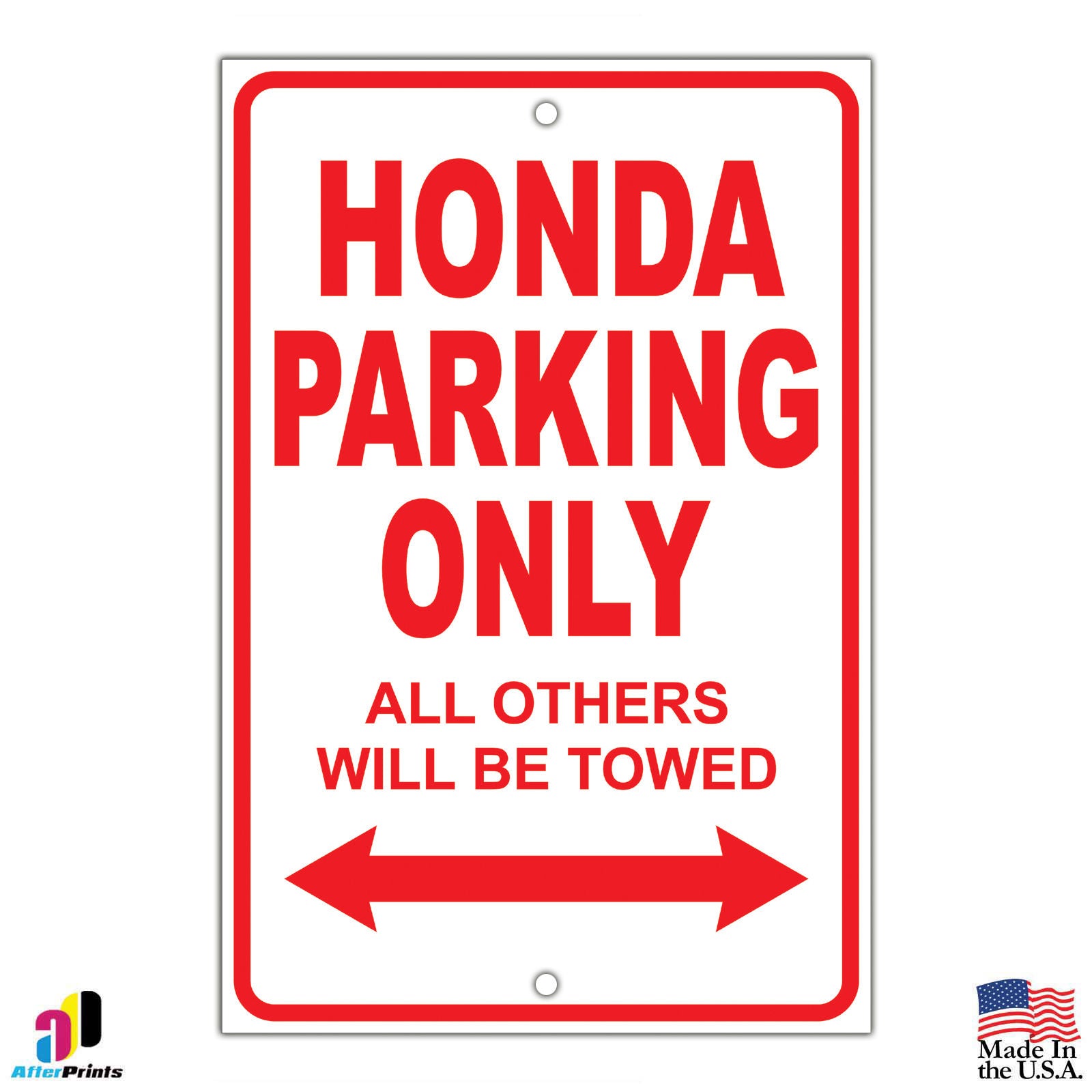 Car Make and Model Metal Parking | Auto Garage Signs – Sign Fever