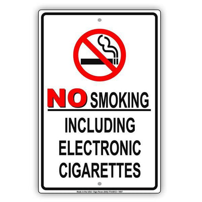 Smoking Restriction Signs