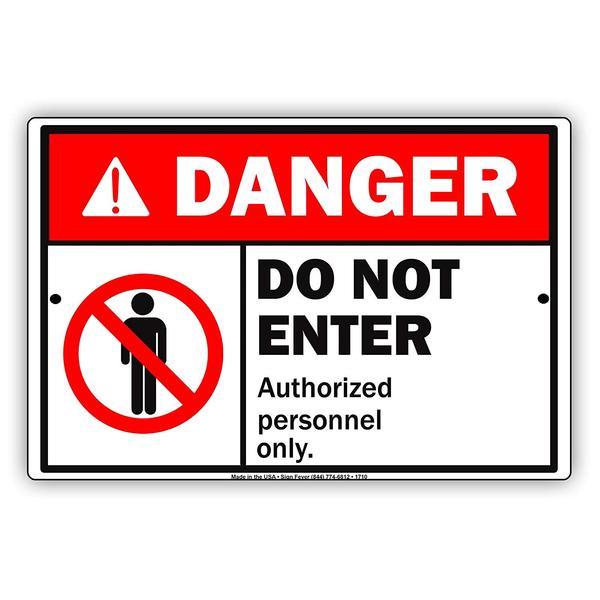 Do Not Enter Signs
