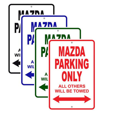 Mazda Car Signs