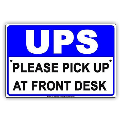 Delivery and Shipping Signs
