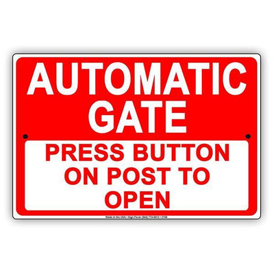 Gate, Door &amp; Bell Signs