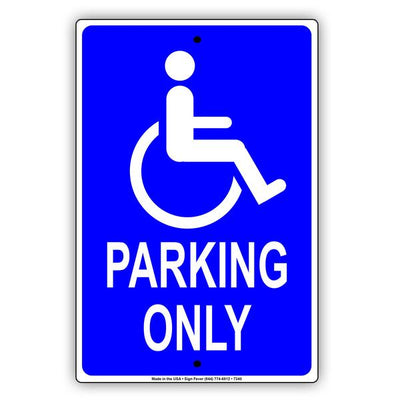 Disabled Handicapped Parking Signs