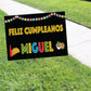 Feliz Cumpleanos Miguel Coroplast Yard Sign