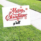 Merry Christmas y'all Coroplast Yard Sign