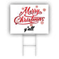 Merry Christmas y'all Coroplast Yard Sign