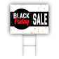 Sale Black Friday Coroplast Yard Sign