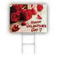 Happy Valentine's Day Coroplast Yard Sign