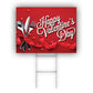 Happy Valentine's Day Coroplast Yard Sign