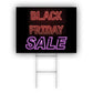 Black Friday Sale Coroplast Yard Sign