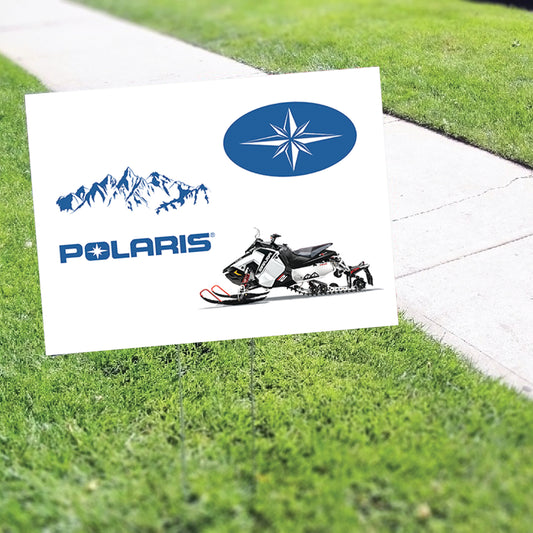 Polaris Coroplast Yard Sign