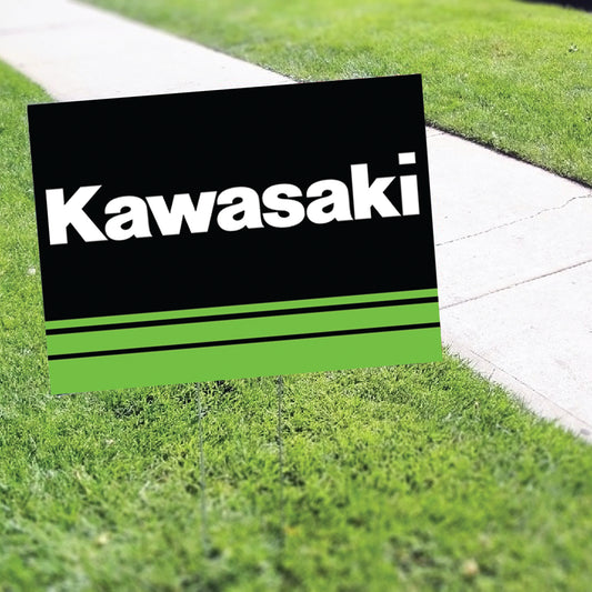 Kawasaki Coroplast Yard Sign