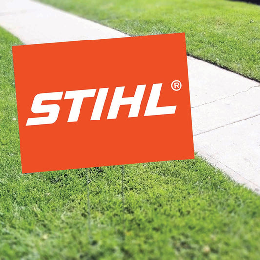 Stihl Coroplast Yard Sign