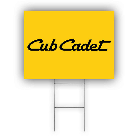 Cub Cadet Coroplast Yard Sign