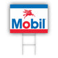Mobil Coroplast Yard Sign