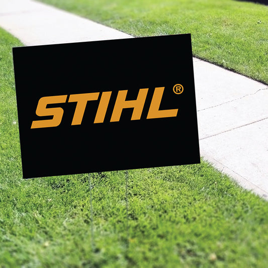 Stihl Coroplast Yard Sign