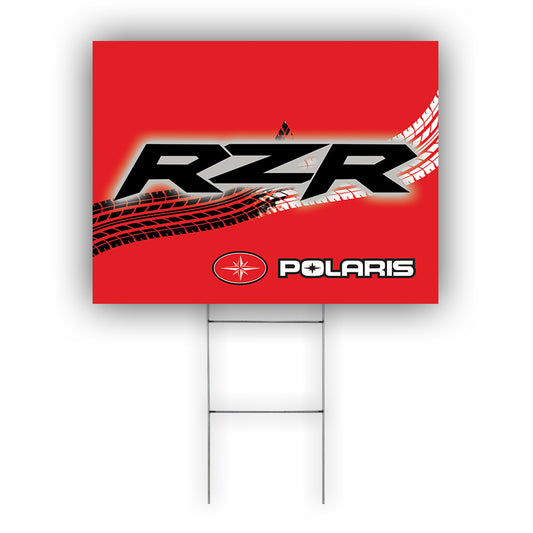 RZR Polaris Coroplast Yard Sign