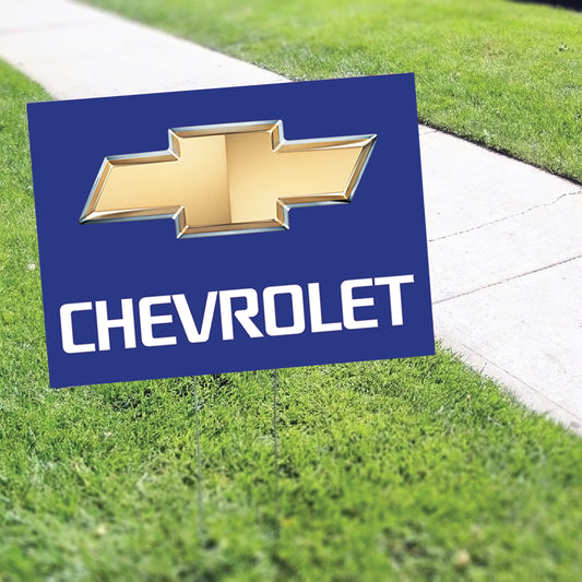 Chevrolet Coroplast Yard Sign