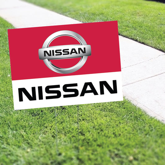 Nissan Coroplast Yard Sign