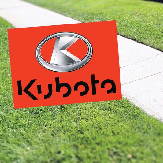 Kubota Coroplast Yard Sign