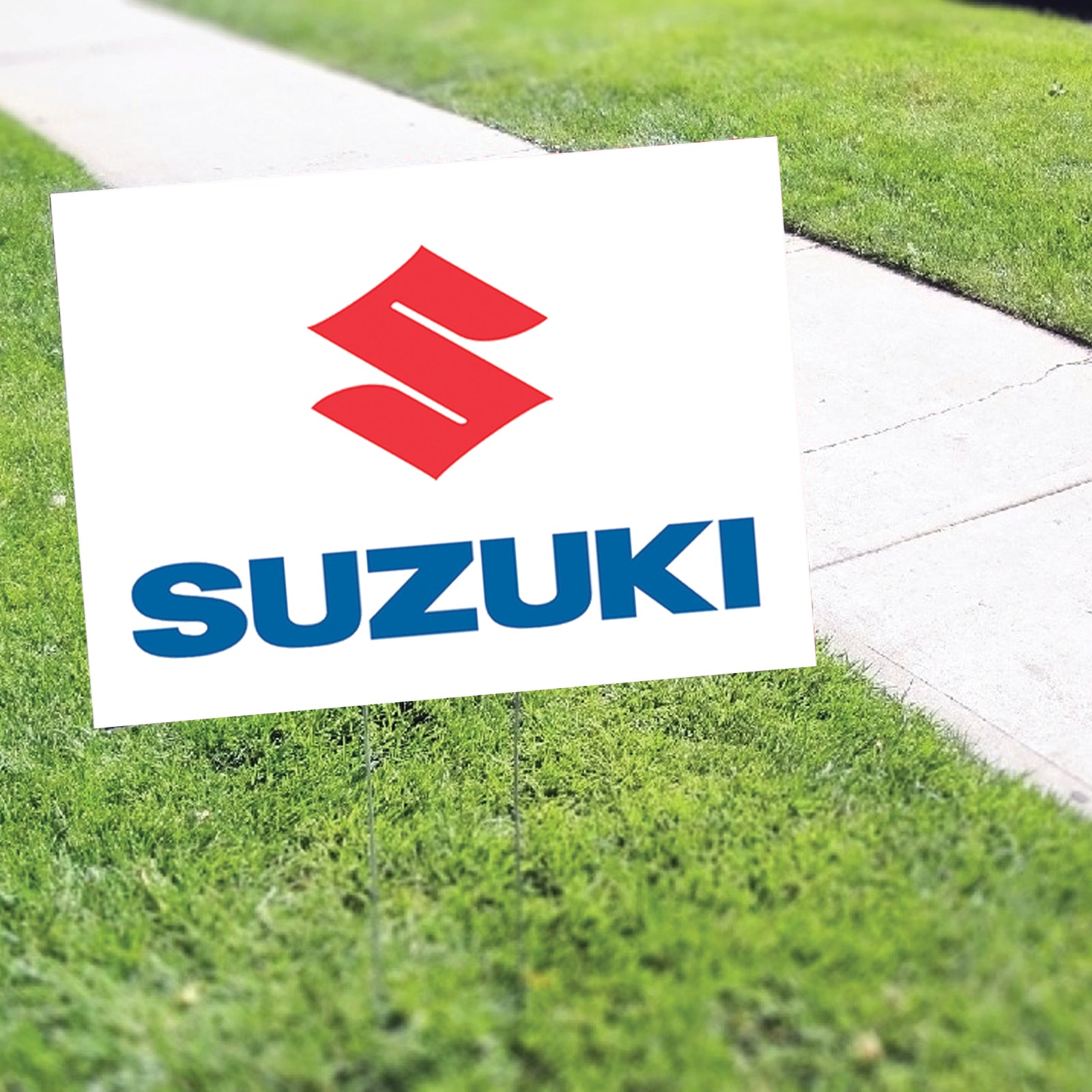 Suzuki Coroplast Yard Sign