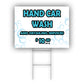 Hand Car Wash And Detailing Services  Coroplast Yard Sign