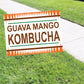 Guava mango kombucha coroplast yard sign