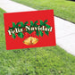 Feliz Navidad Merry Christmas Coroplast Yard Sign