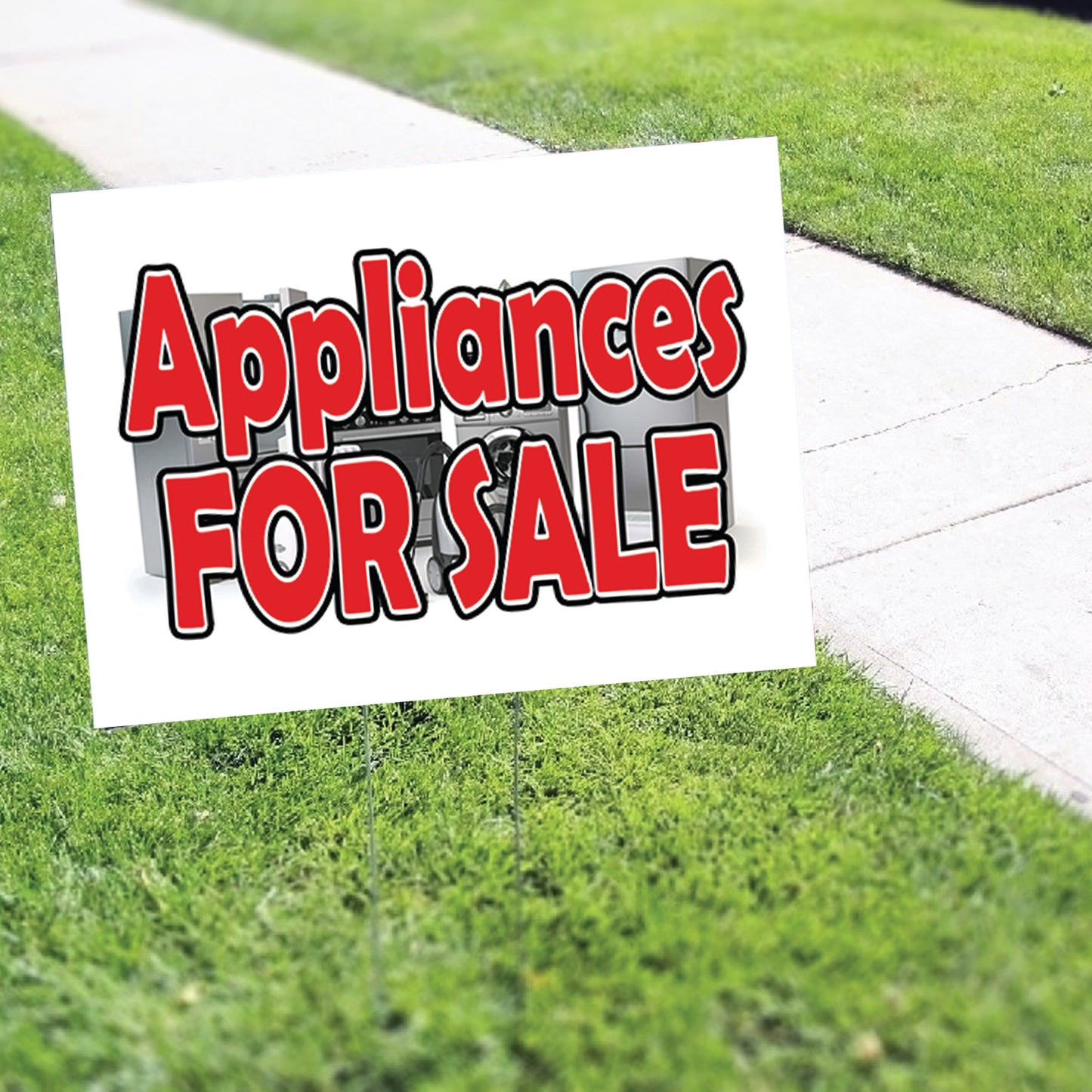 Appliances for Sale Coroplast Yard Sign