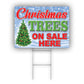 Christmas Tree On Sale Here Coroplast Yard Sign