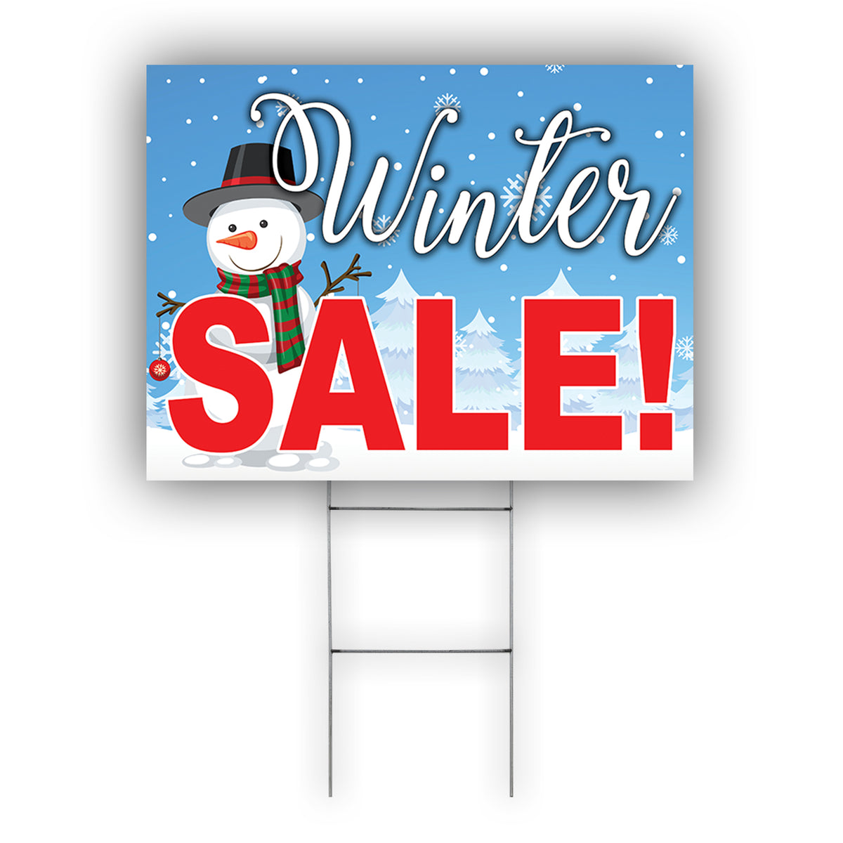 Winter Sale Coroplast Yard Sign – Sign Fever