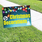 Christmas Decorations On Sale Coroplast Yard Sign