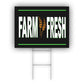 Farm Fresh Coroplast Yard Sign