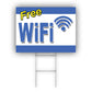 Free WiFi Coroplast Yard Sign